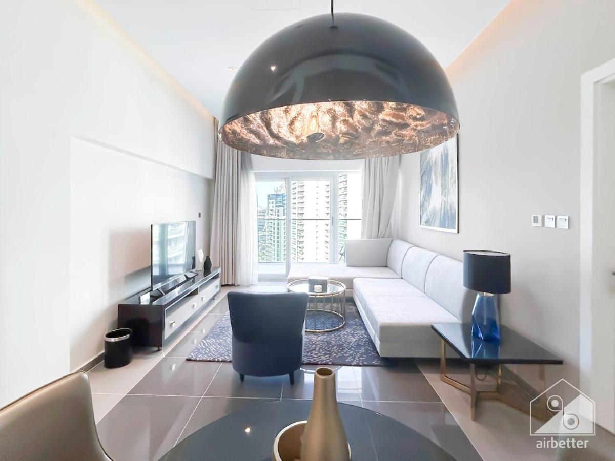 Luxury Stay At Damac Majestine With Balcony & Views Dubaj Kültér fotó