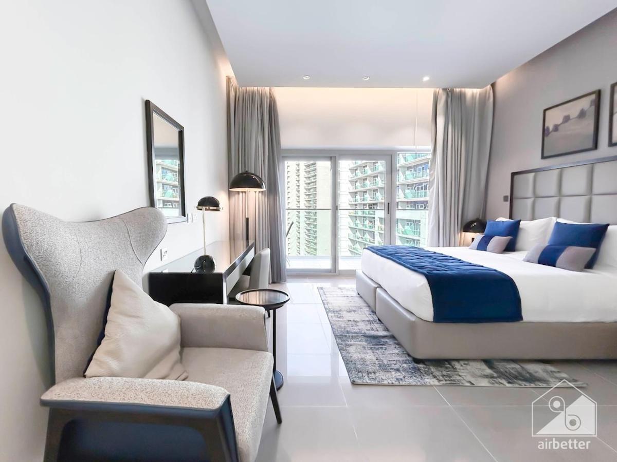 Luxury Stay At Damac Majestine With Balcony & Views Dubaj Kültér fotó