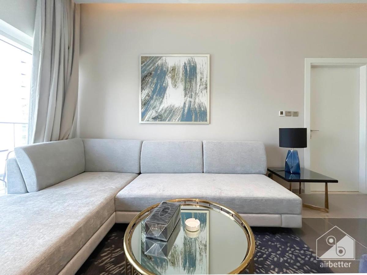 Luxury Stay At Damac Majestine With Balcony & Views Dubaj Kültér fotó