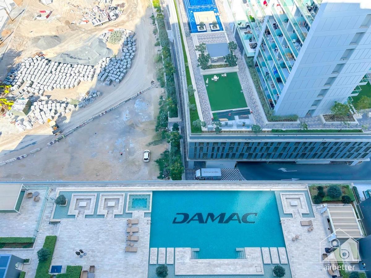 Luxury Stay At Damac Majestine With Balcony & Views Dubaj Kültér fotó